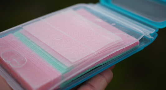 Portable paper soap sheets 3-pack